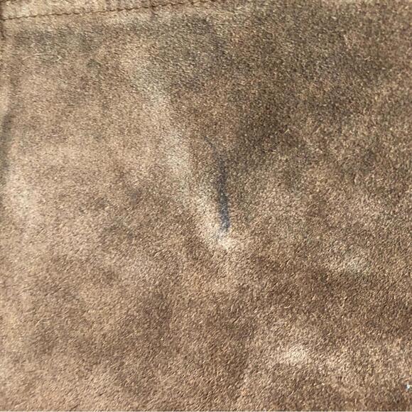 Gap Cow Split Leather Skirt - Picture 5 of 5